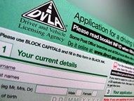 DVLA Application form