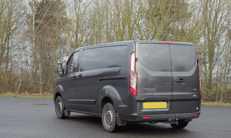 black van